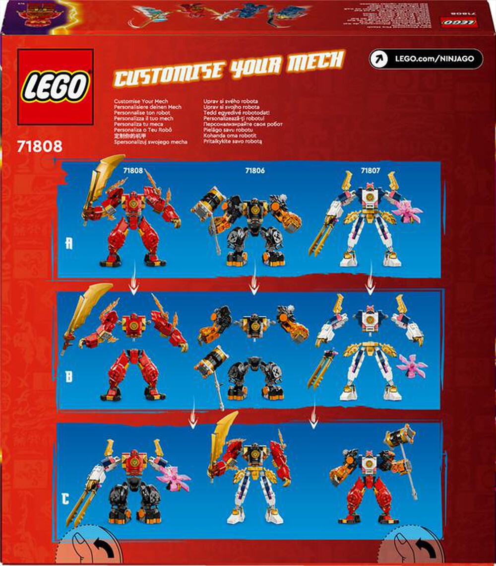 Immagine del prodotto LEGO - NINJAGO Mech elemento Fuoco di Kai 71808
