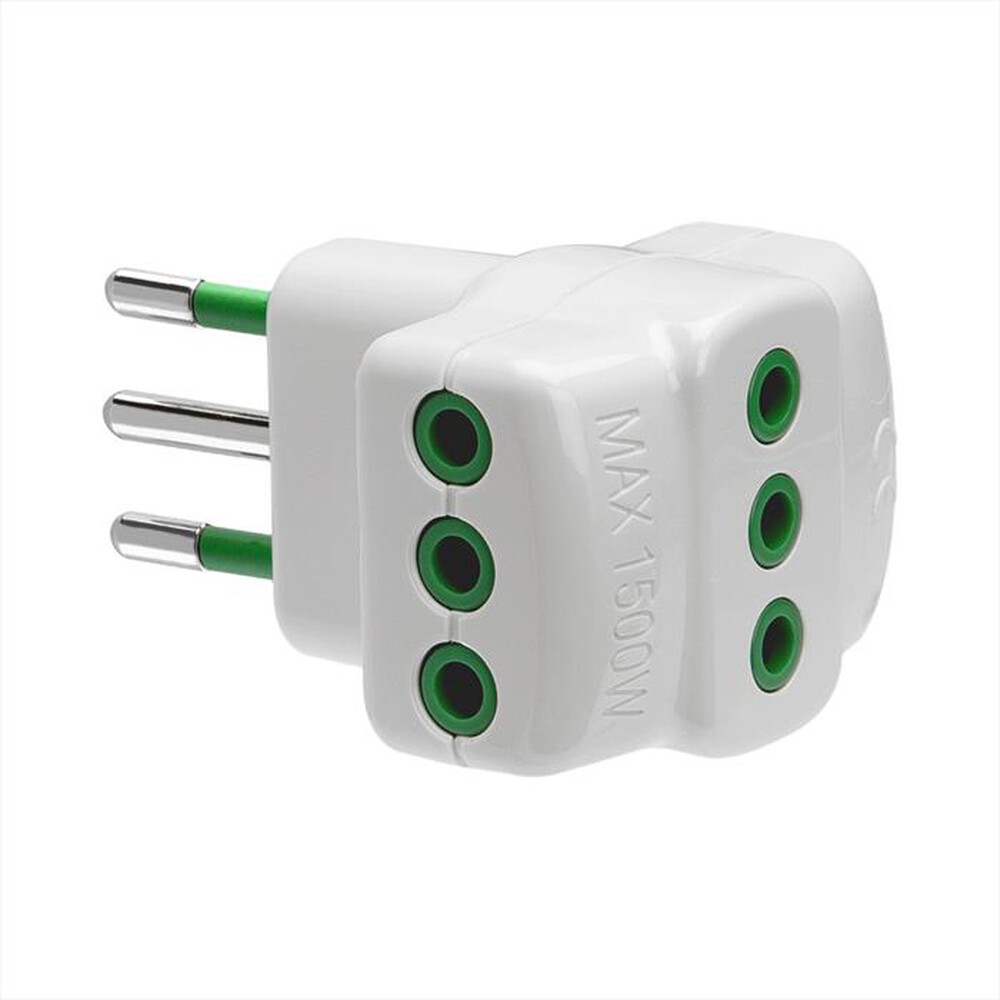Immagine del prodotto EKON - Adattatore triplo 10A-Bianco