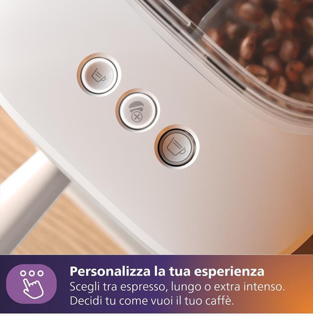 Immagine del prodotto PHILIPS - Macchina da caff&egrave; BARISTINA BEAN SWAP BAR320/00-Bianco / Bianco