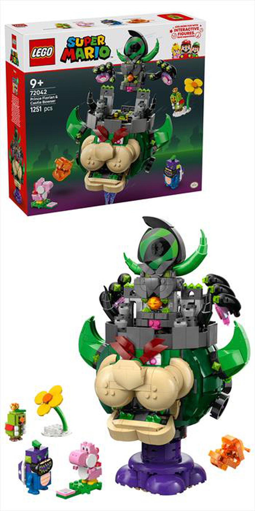 Immagine del prodotto LEGO - SUPER MARIO Principe Florian Bowser castello 72042