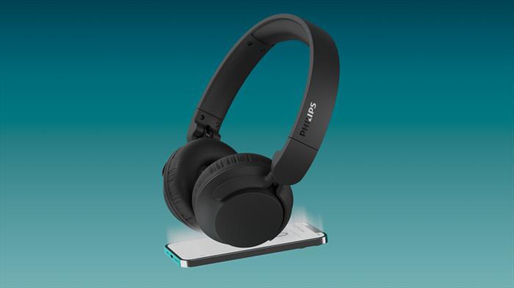 Immagine del prodotto PHILIPS - Cuffie over ear TAH4500BK/00-Black