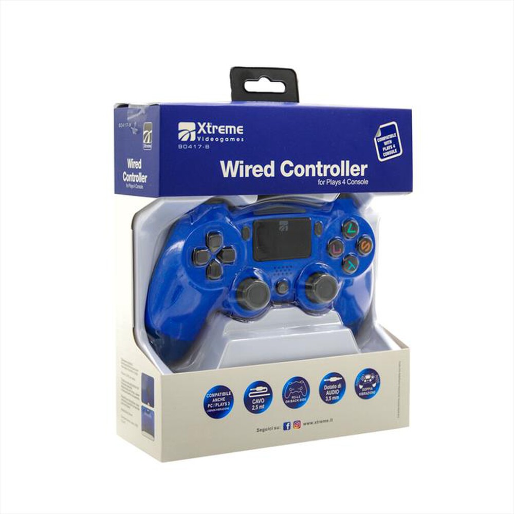 Immagine del prodotto XTREME - WIRED CONTROLLER-BLU