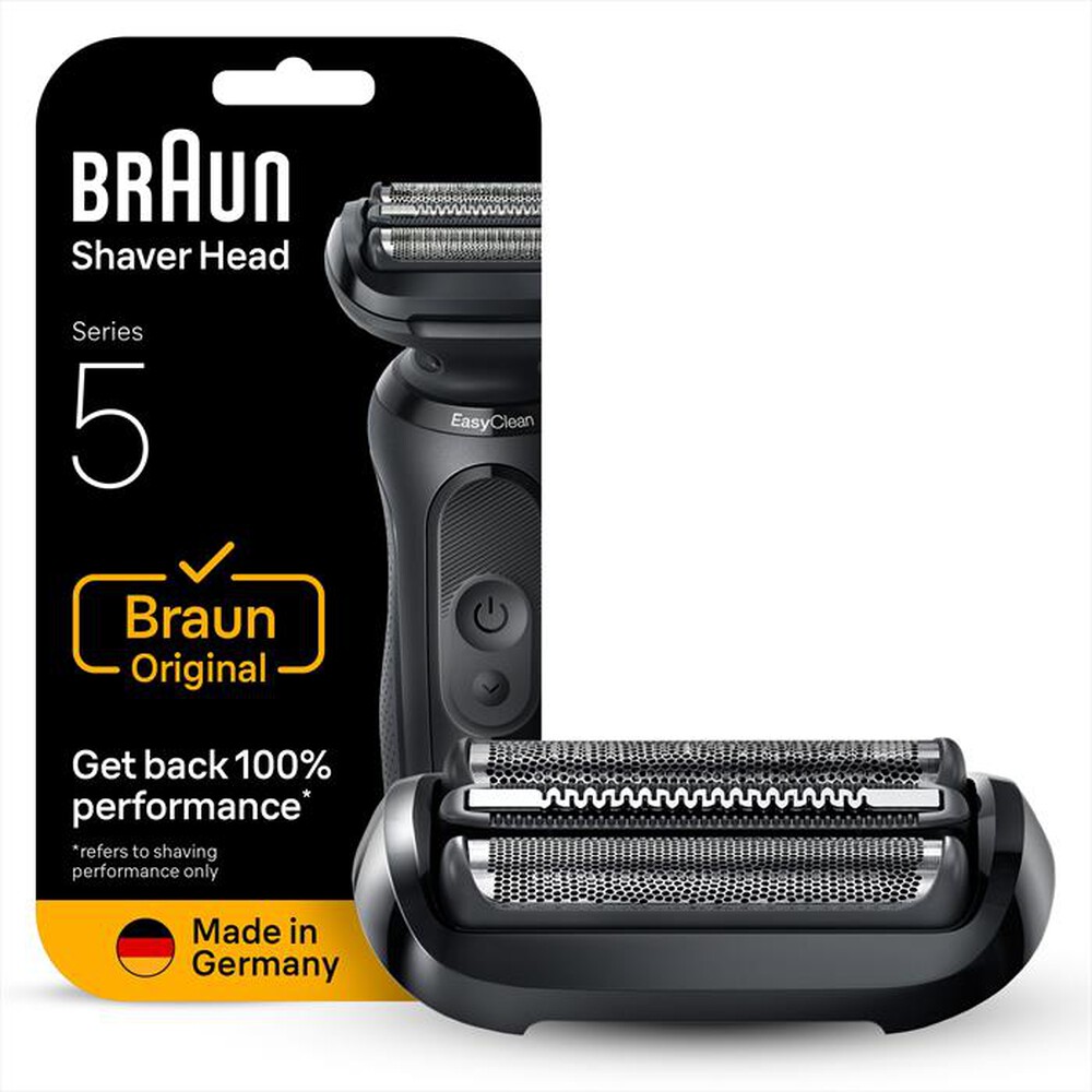 Immagine del prodotto BRAUN - Testina di Ricambio ORIGINALE per Rasoio 54B-NERO