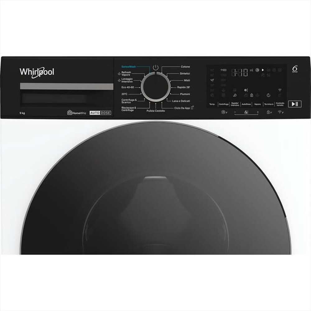 Immagine del prodotto WHIRLPOOL - Lavatrice WPM 911W ADS IT 9 Kg Classe A