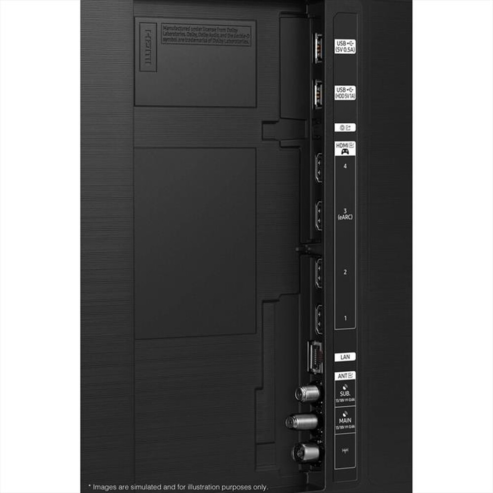 Immagine del prodotto SAMSUNG - Smart TV 50&rdquo; QE50QN90DATXZT Neo QLED 4K Mini LED-Titan Black