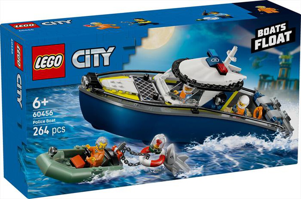 Immagine del prodotto LEGO - CITY POLICE Inseguimento motoscafo Polizia 60456