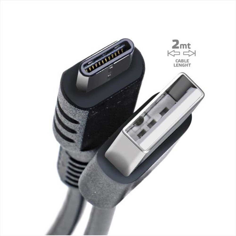 Immagine del prodotto CELLY - USB - TYPE C CABLE 2 METER-Nero/Plastica