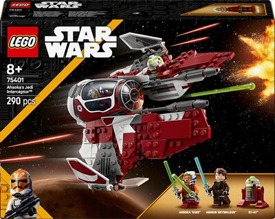 LEGO - STAR WARS Jedi Interceptor di Ahsoka 75401