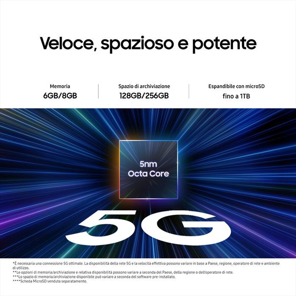 Immagine del prodotto SAMSUNG - GALAXY A25 5G 128GB-Blue Black