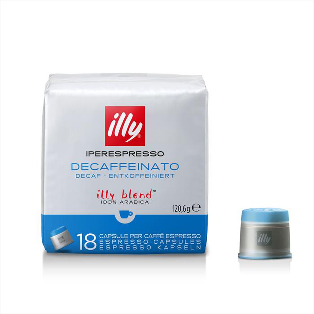 Immagine del prodotto ILLY - 18 CAPSULE CAFF&Egrave; IPERESPRESSO DECAFFEINATO