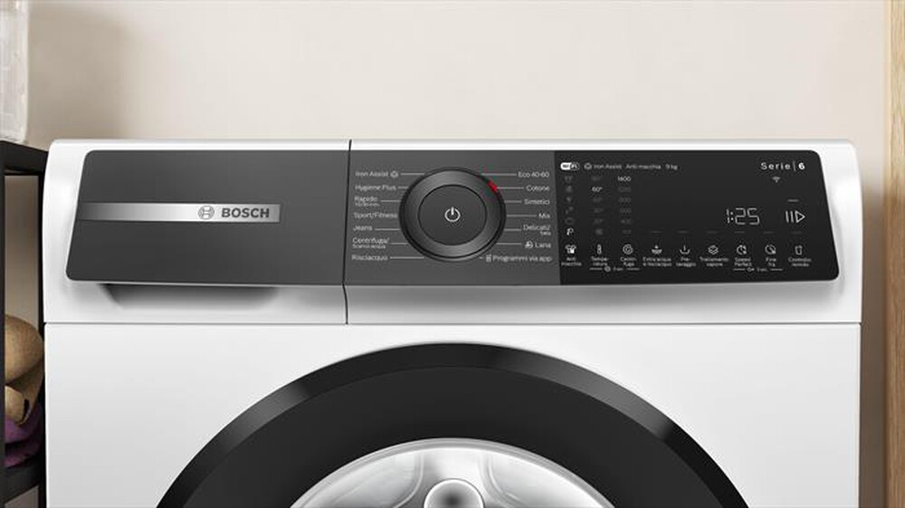 Immagine del prodotto BOSCH - Lavatrice Serie 6 WGH24400IT 9Kg 1400g/m Classe A-BIANCA