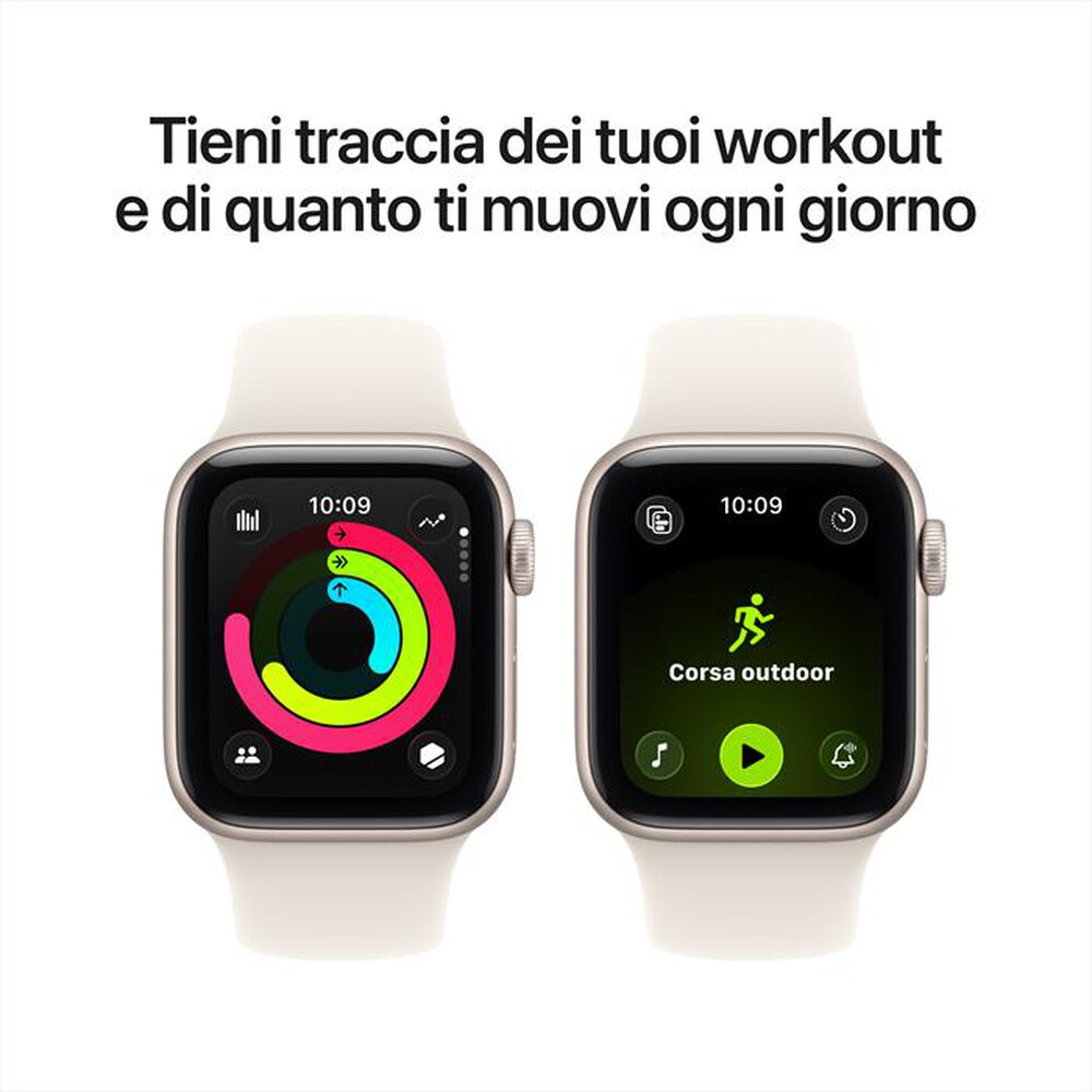 Immagine del prodotto APPLE - Watch SE 3 GPS 40mm Alluminio-Sport Band Galassia - S/M