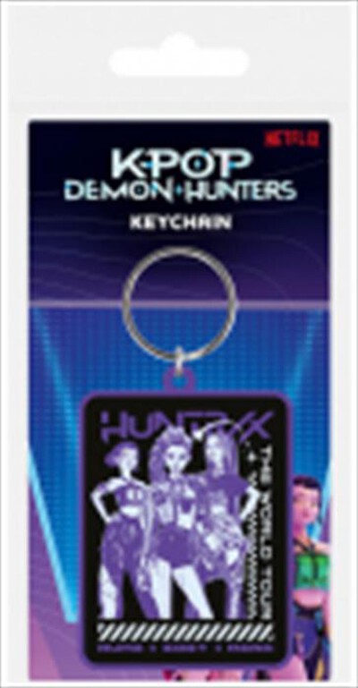 PYRAMID - Portachiavi KPop Demon Hunters Huntrix Group