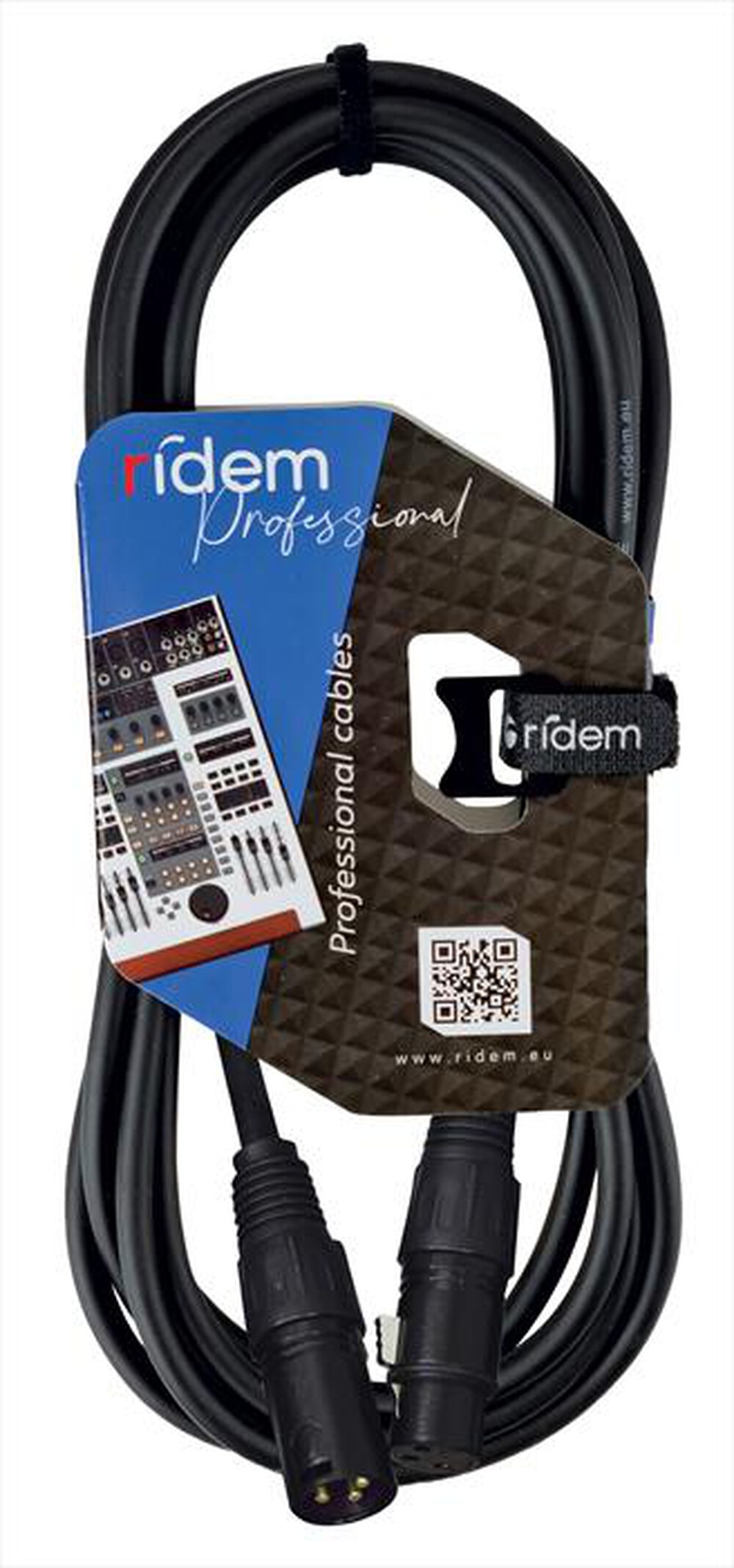 Immagine del prodotto RIDEM - Cavo professionale RDM C15-Nero