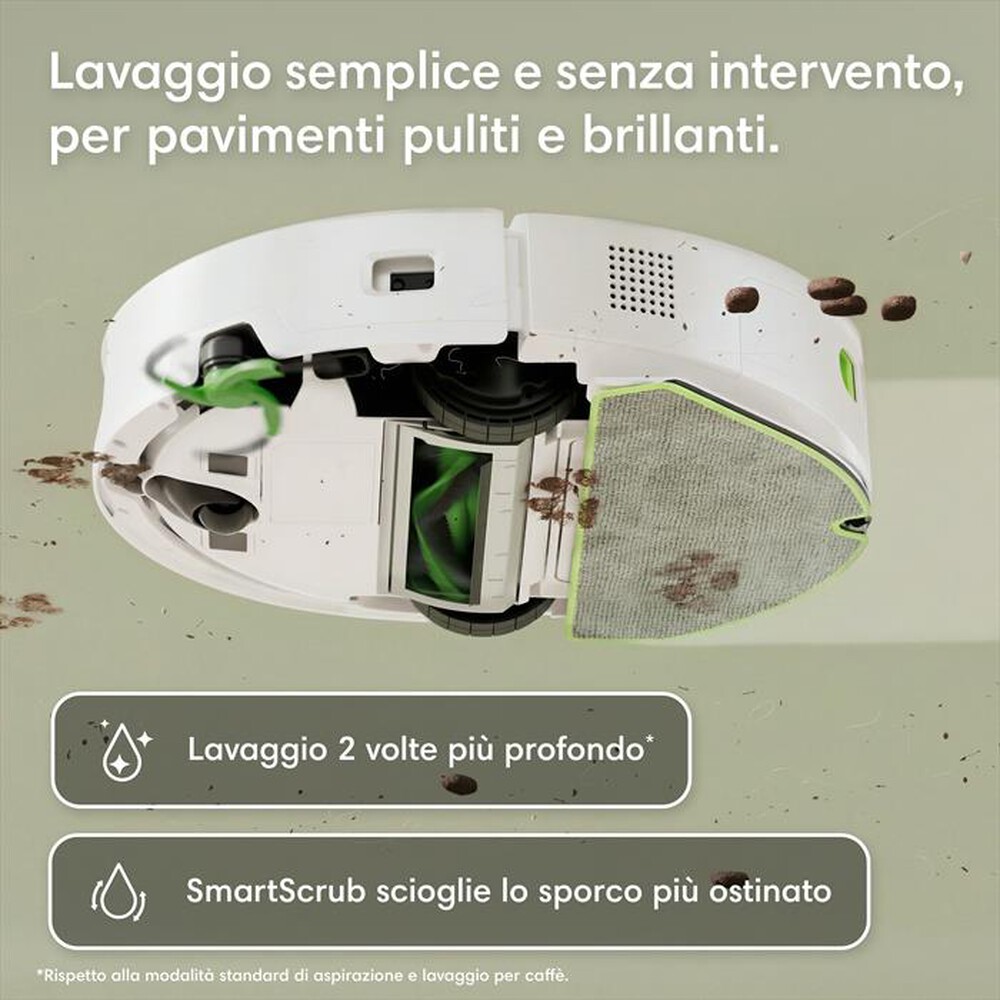 Immagine del prodotto iROBOT - Aspirapolvere robot ROOMBA 115 COMBO + BASE-White