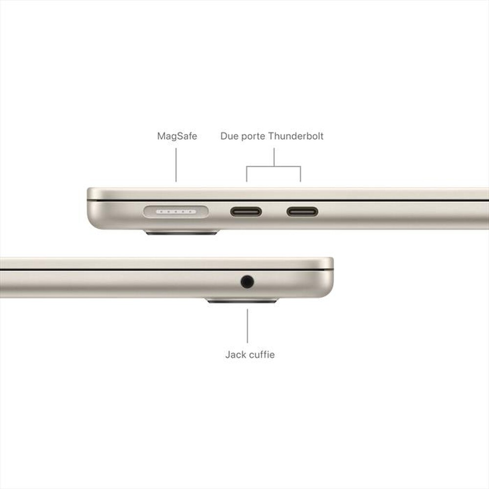 Immagine del prodotto APPLE - MACBOOK AIR 13'' M3 CORE 8 CPU CORE 8 GPU 256GB-Galassia