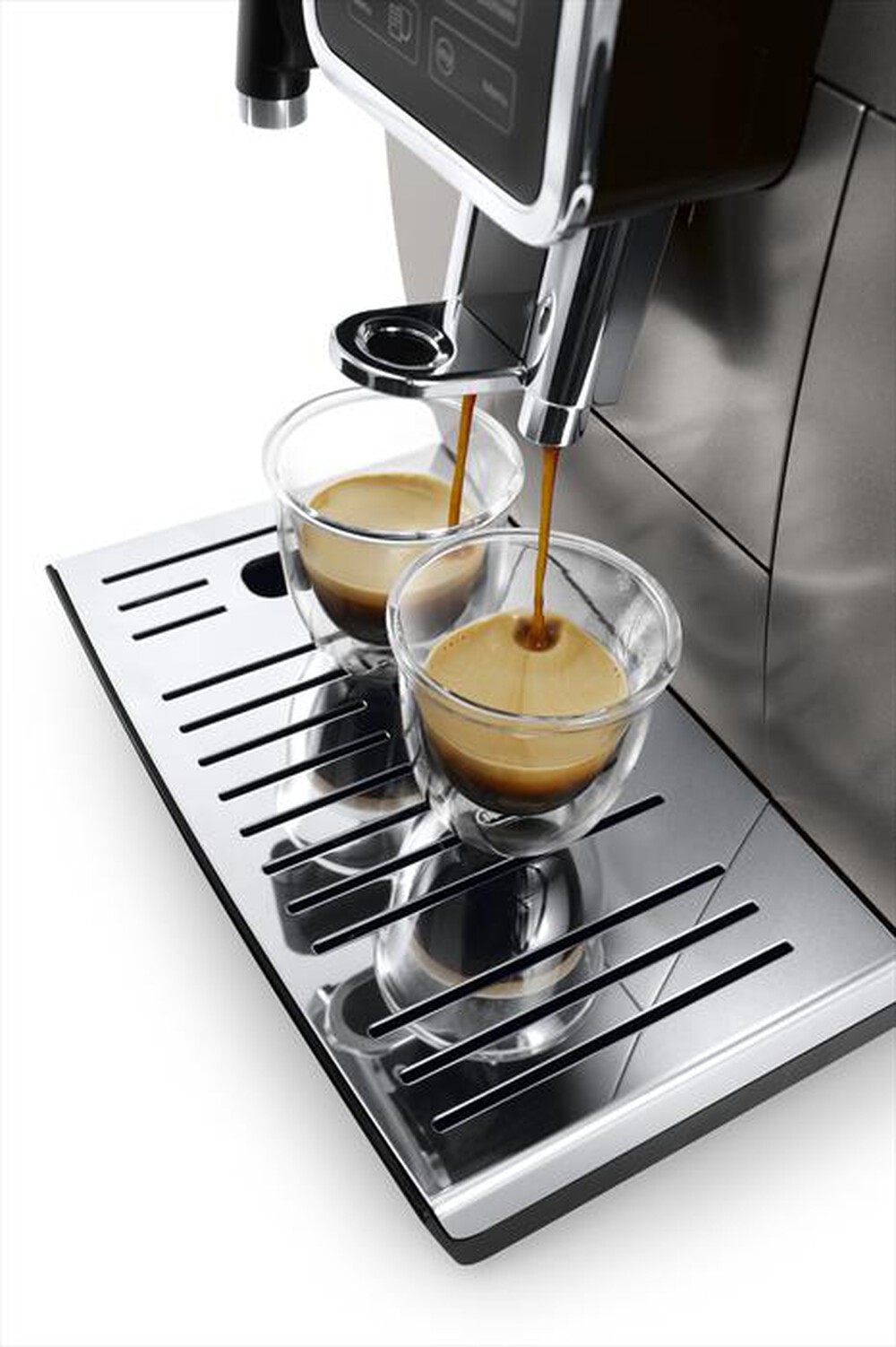 Immagine del prodotto DE LONGHI - Macchina da caff&egrave; Dinamica Aroma Bar ECAM359.57.TB-Titanio Nero
