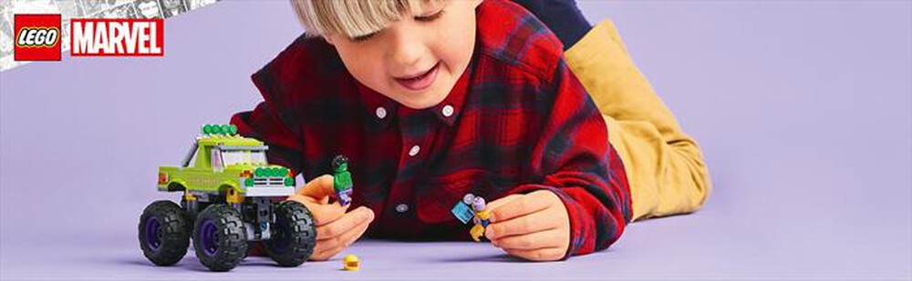 Immagine del prodotto LEGO - SUPER HEROES MARVEL Truck di Hulk vs Thanos 76312
