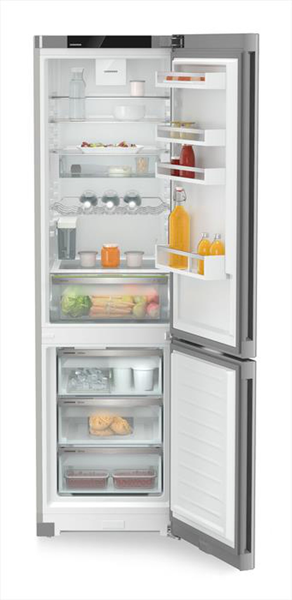 Immagine del prodotto LIEBHERR - Frigorifero combinato CNSFD 5743-20 Classe D-SteelFinish / Silver