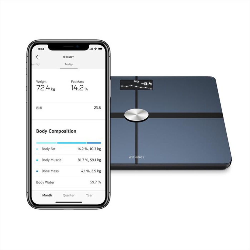Immagine del prodotto WITHINGS - Bilancia Smart BODY+-Black
