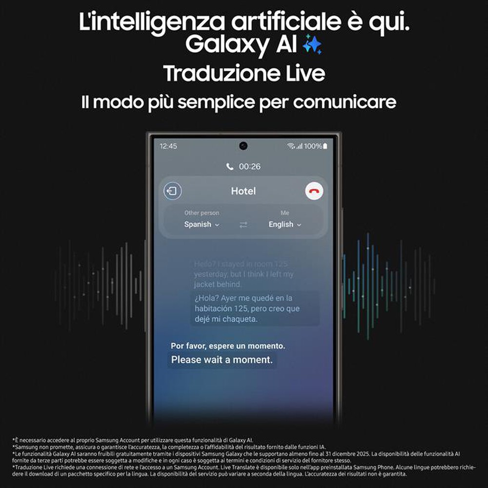 Immagine del prodotto SAMSUNG - GALAXY S24 ULTRA 256GB-Titanium Black