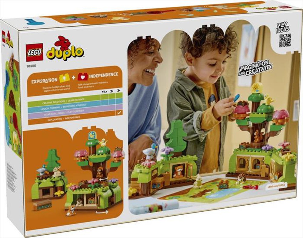 Immagine del prodotto LEGO - DUPLO Foresta esplorativa con animali - 10480