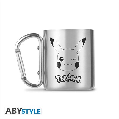 ABYSSE - POKEMON TAZZA CON MOSCHETTONE 235 ML - PIKACHU -