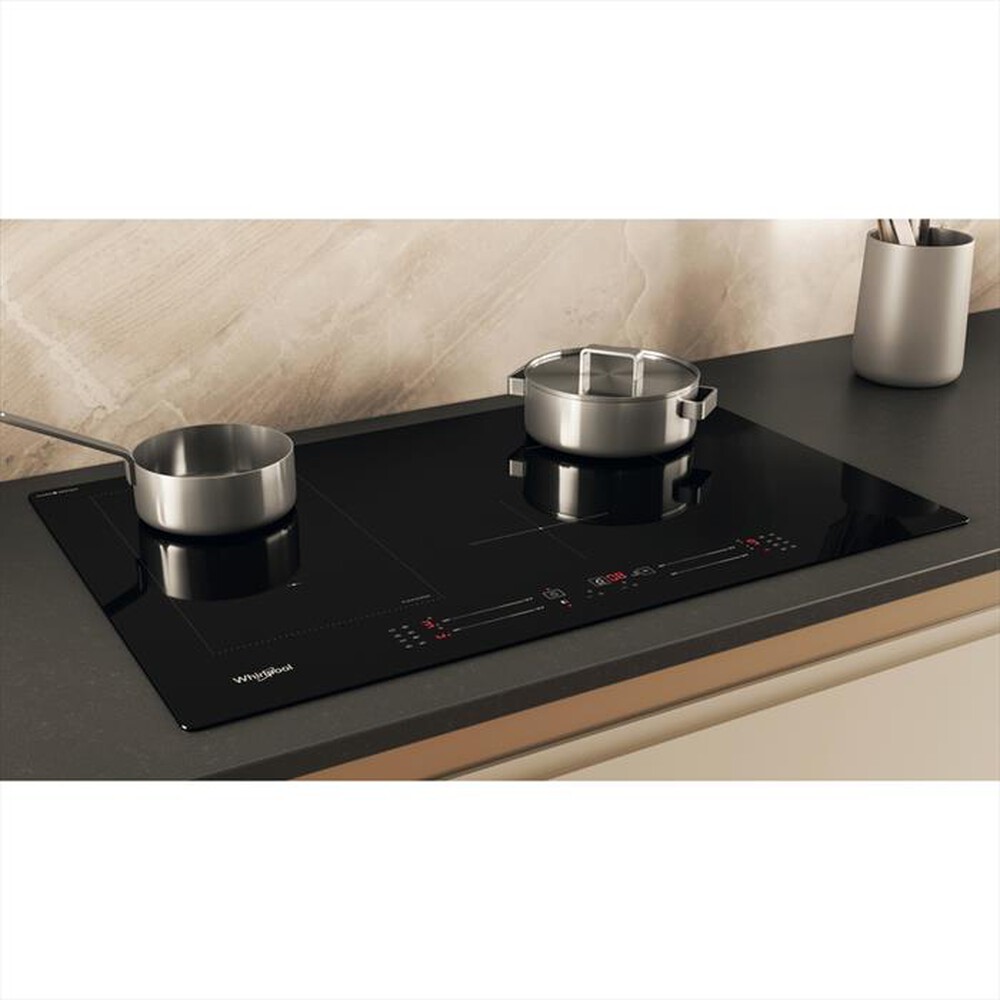 Immagine del prodotto WHIRLPOOL - Piano induzione CLEANPROTECT WL S2177 CPNE 77 cm-Nero