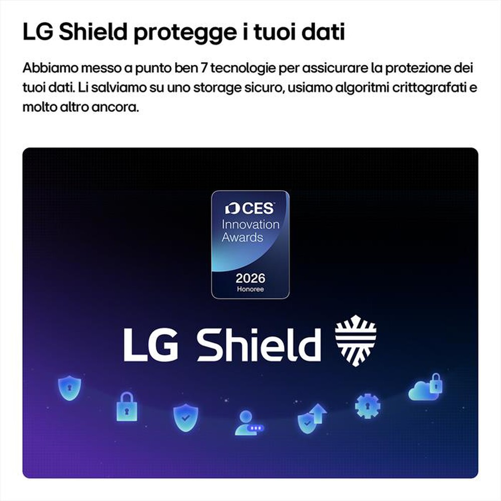 Immagine del prodotto LG - Smart TV OLED 4K 65" EVO AI C6 PRO OLED65C66LB-Charcoal Black
