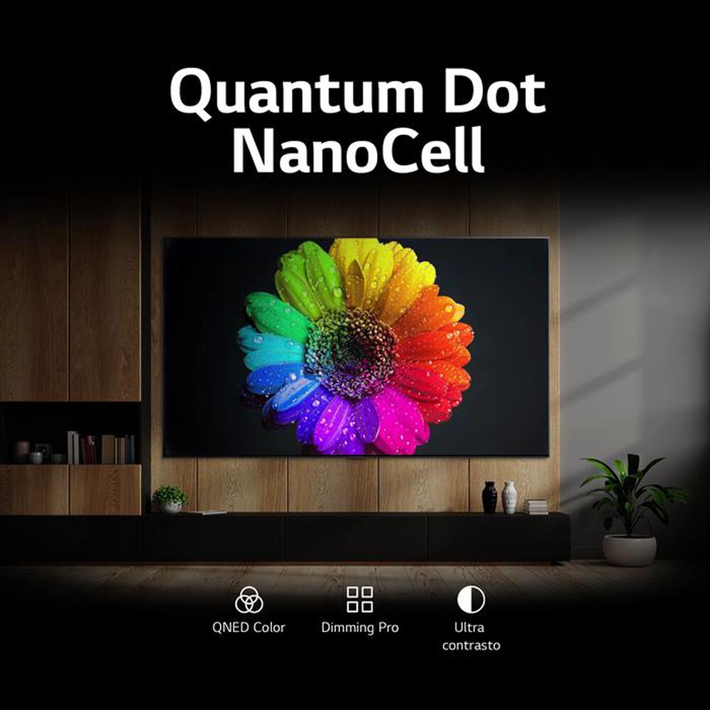 Immagine del prodotto LG - Smart TV QNED MINI LED Serie 77 4K 65" 65QNED776RB-Essence Graphite