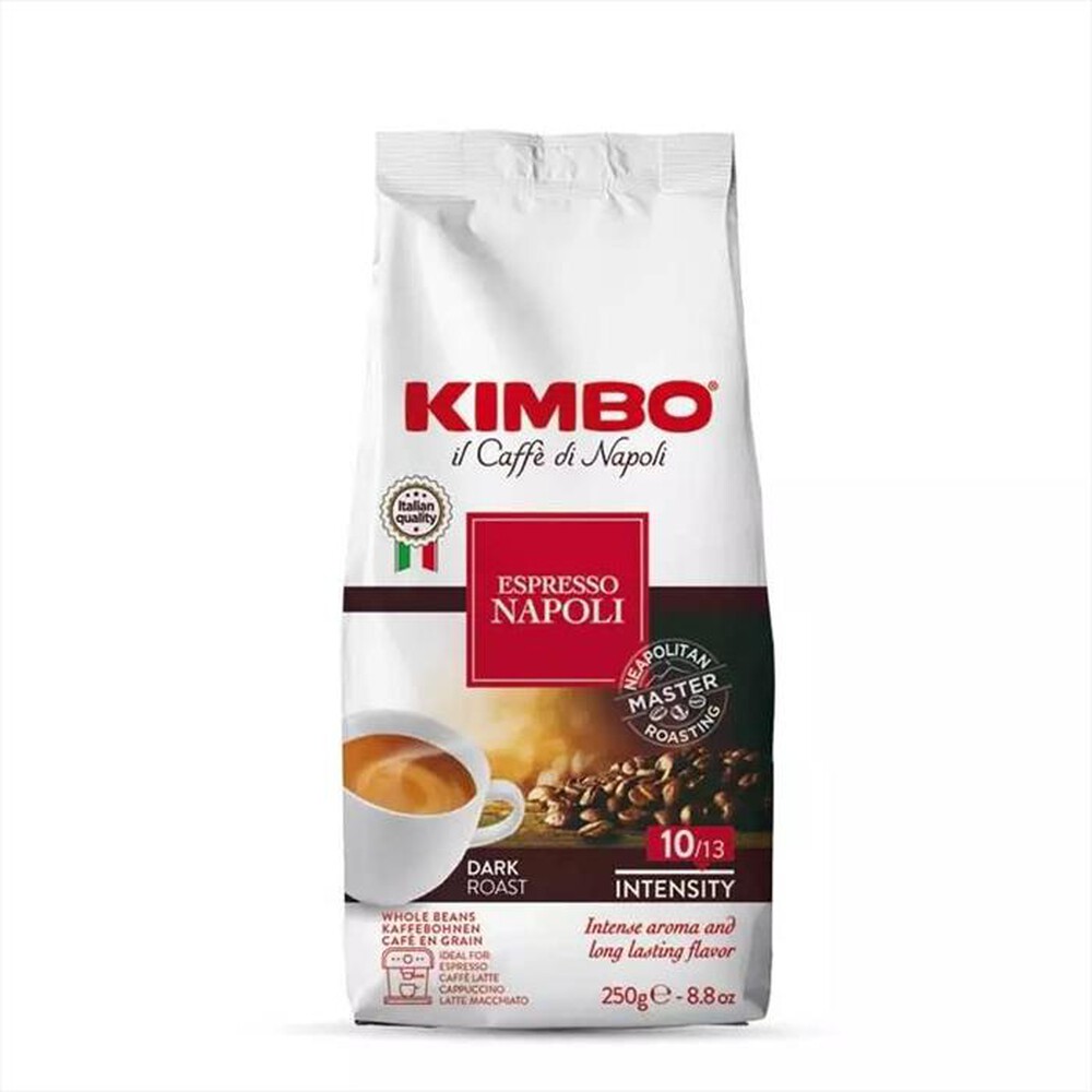 Immagine del prodotto KIMBO - 014096 ESPRESSO NAPOLI 250GR. GRANI-Multicolore