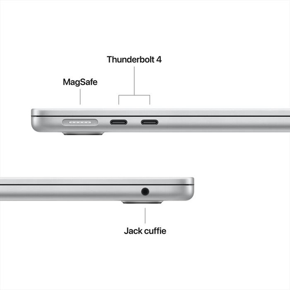 Immagine del prodotto APPLE - MacBook Air 13" M5 Core 10 CPU 10 GPU 16GB 1TB SSD-Argento