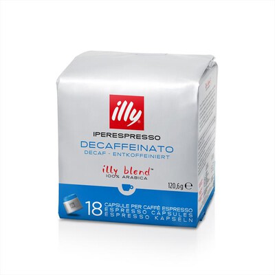 ILLY - 18 CAPSULE CAFF&Egrave; IPERESPRESSO DECAFFEINATO