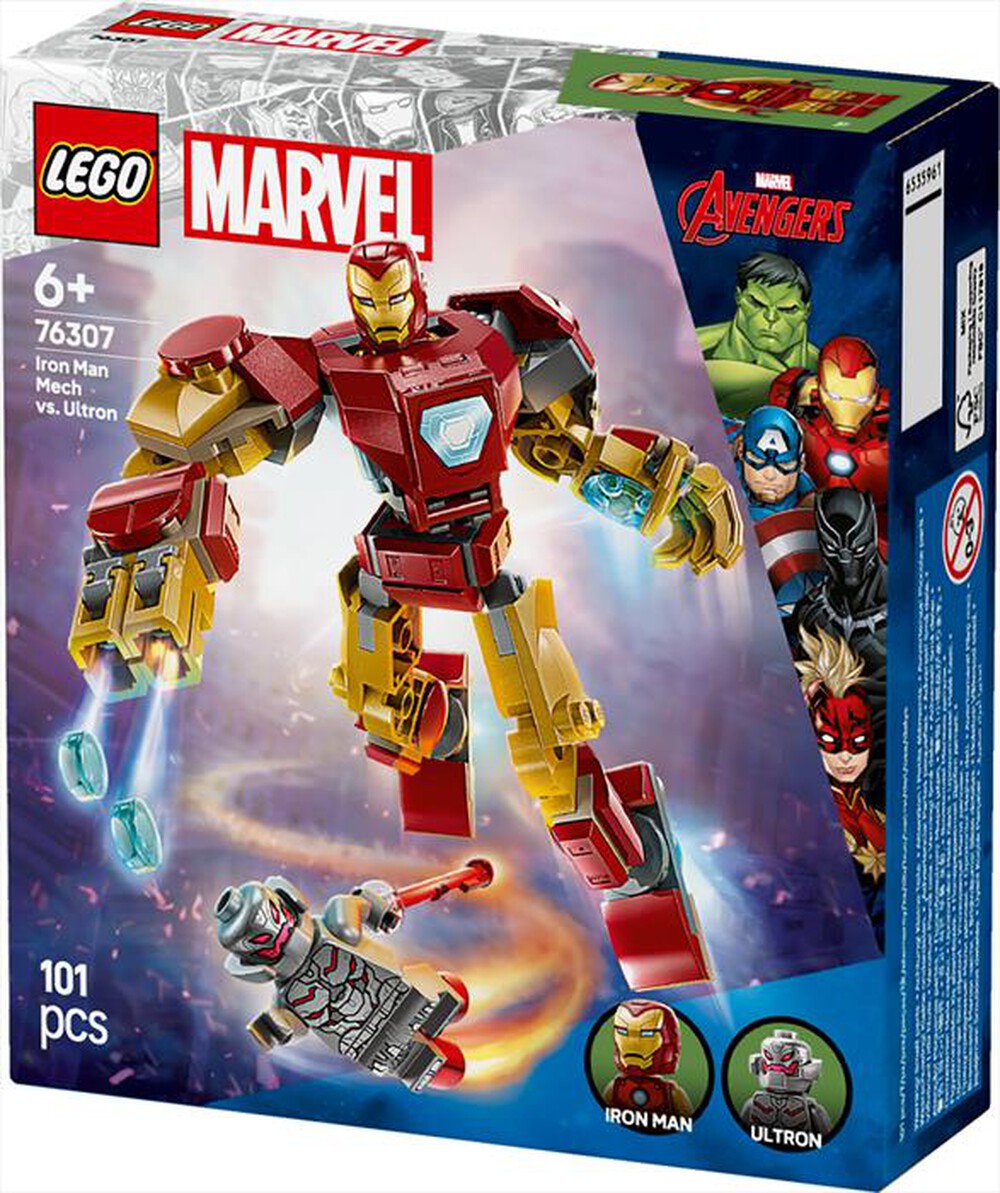 Immagine del prodotto LEGO - SUPER HEROES MARVEL Mech Iron Man vs Ultron 76307