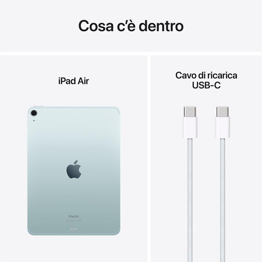 Immagine del prodotto APPLE - iPad Air 11'' Wi-Fi + Cellular 512GB-Blu