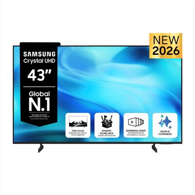 SAMSUNG - Smart TV LED 4K 43" UE43U7000HUXZT-Black