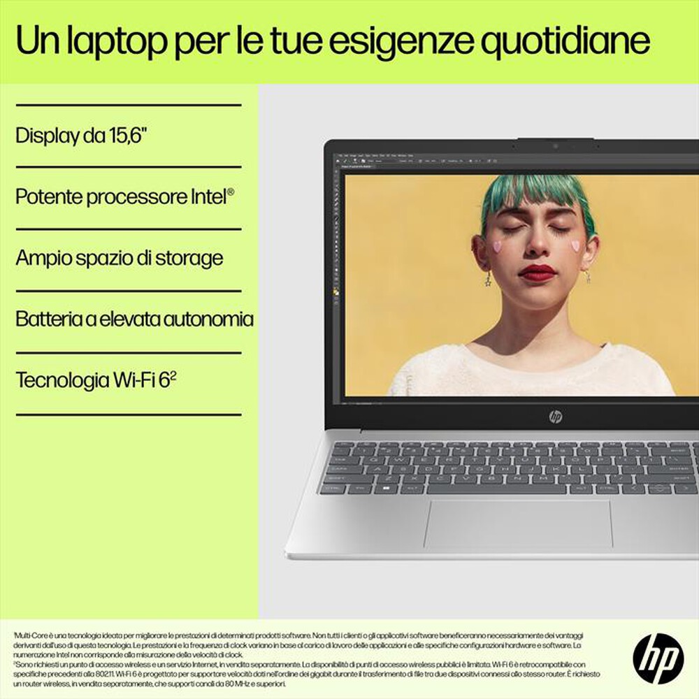 Immagine del prodotto HP - Notebook 15-FD0090NL CPU Intel Core i7-Natural Silver