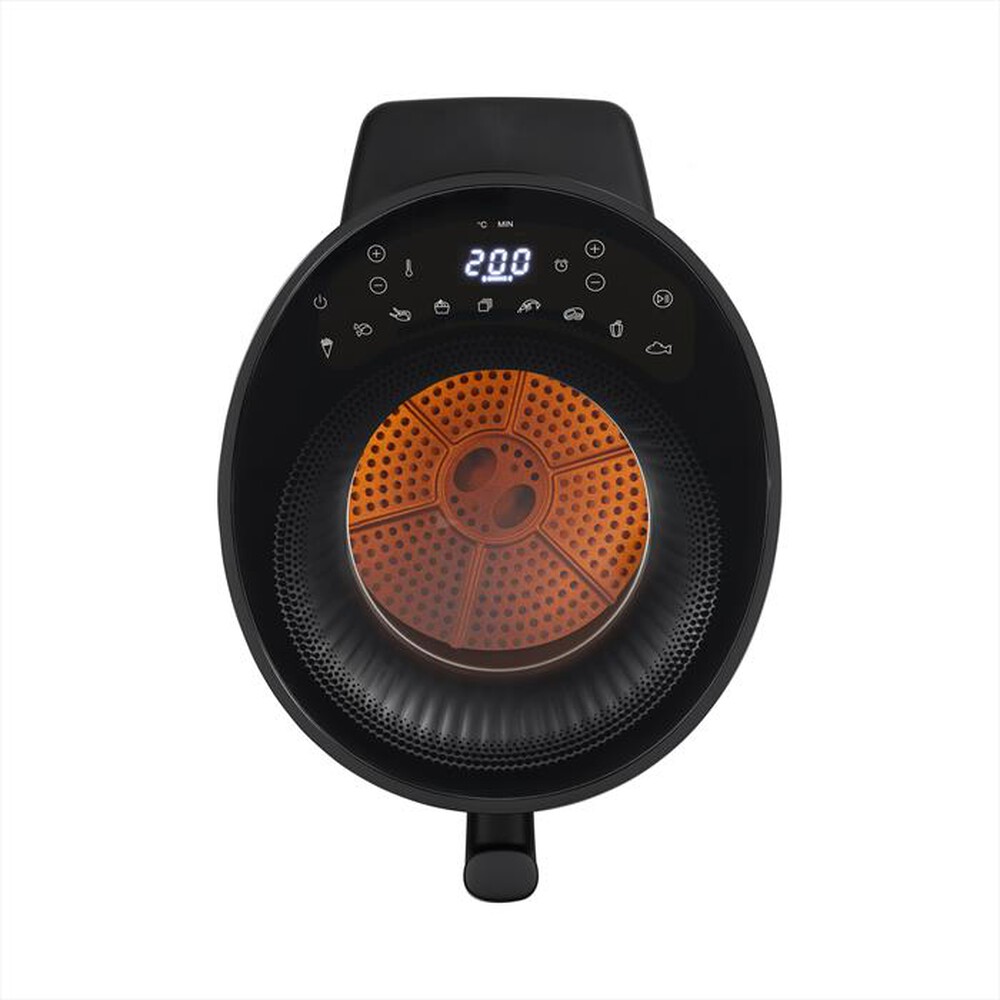 Immagine del prodotto PRINCESS - Friggitrice ad aria CYCLONIC VISION AIRFRYER 5 L-Nero / Plastica