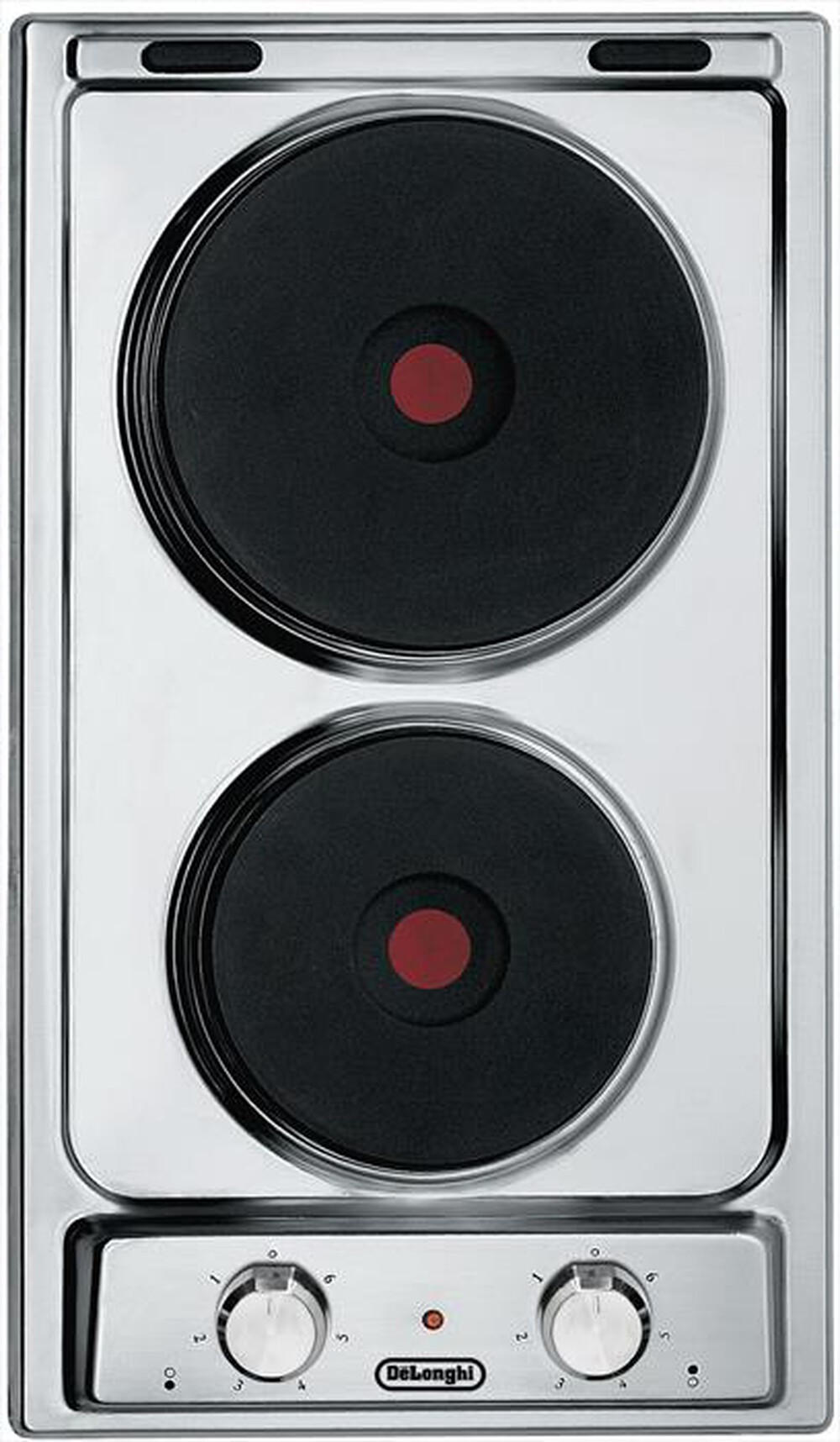 Immagine del prodotto DE LONGHI - Piano cottura elettrico I 23-2 ER 2 fuochi 28,8 cm-Inox