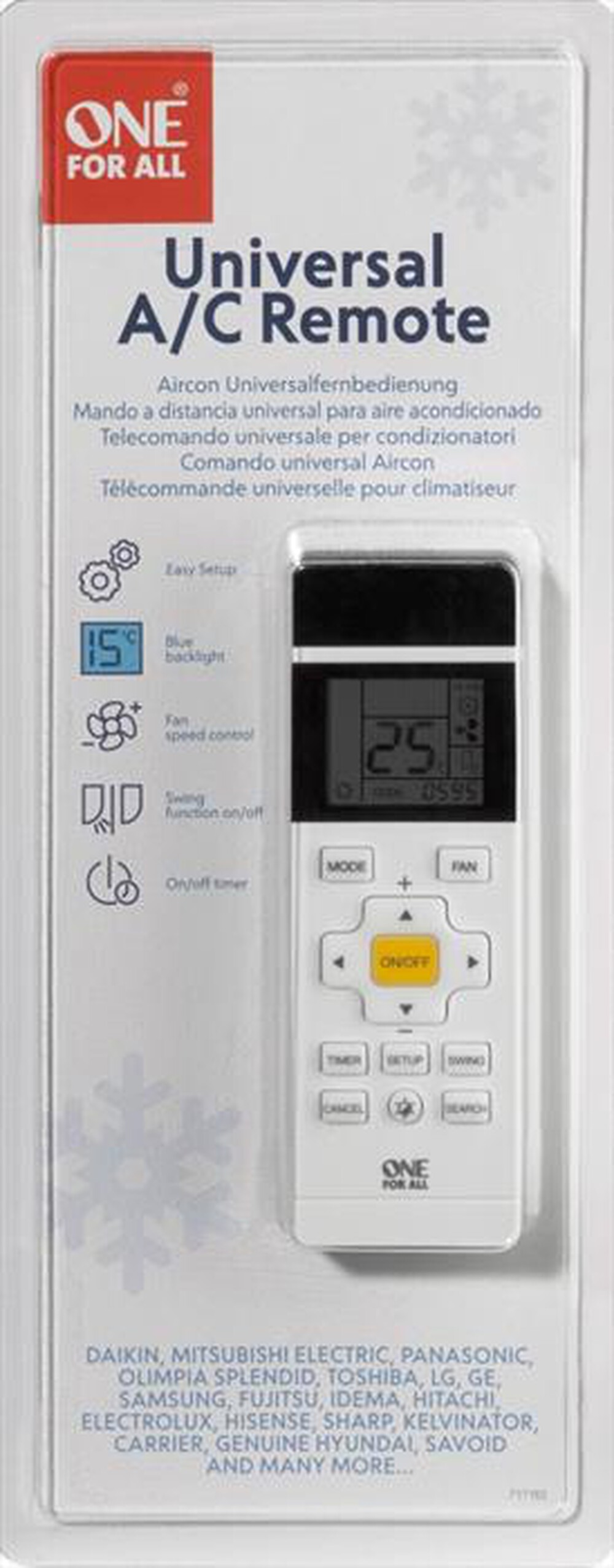 Immagine del prodotto ONE FOR ALL - URC1035-BIANCO