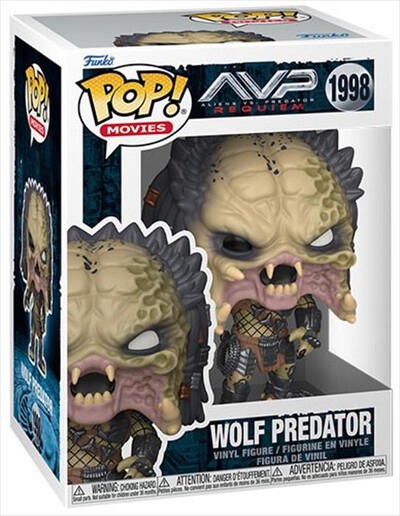 FUNKO - POP Aliens Vs. Predator 2 Wolf Predator - 90242
