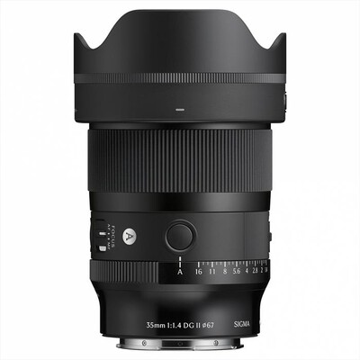 SIGMA - Obiettivo 35mm-F/1.4 (A) AF DG II L-MOUNT-Nero