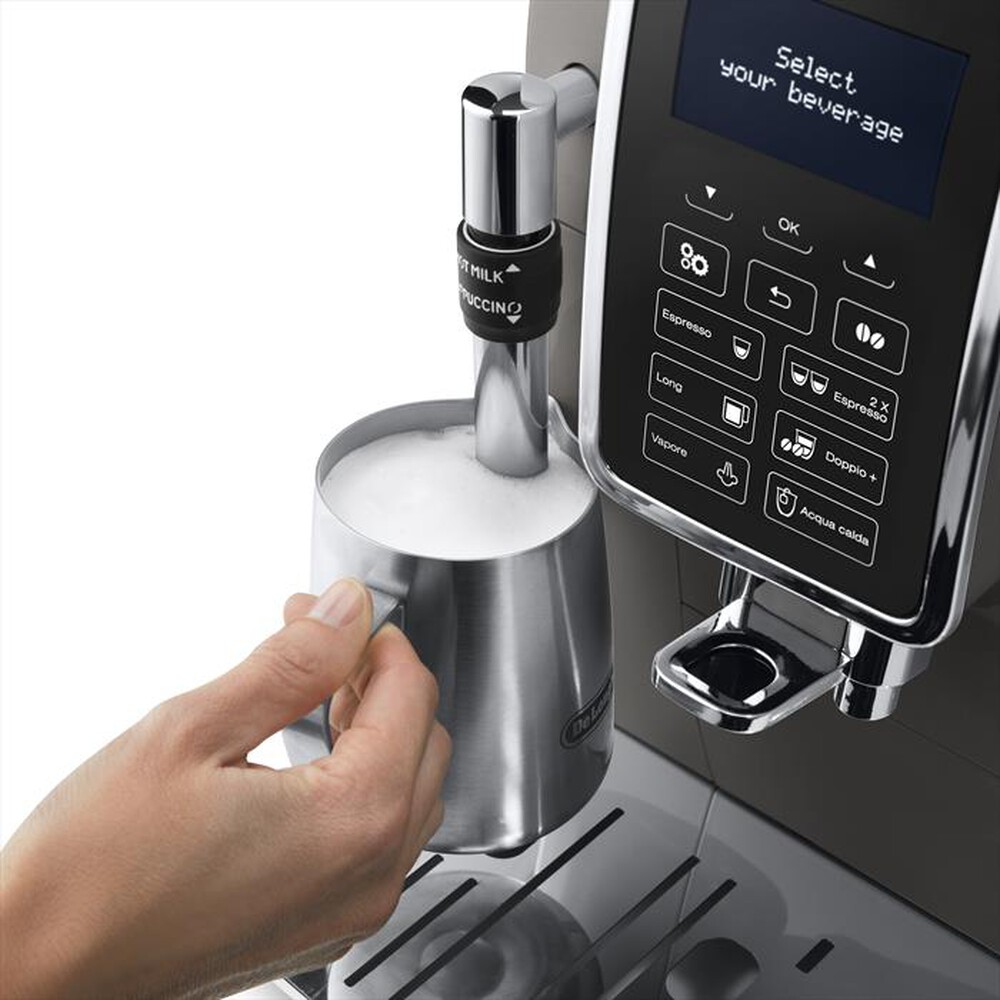 Immagine del prodotto DE LONGHI - Macchina da caff&egrave; Dinamica Aroma Bar ECAM359.37.TB-TITANIO E NERO