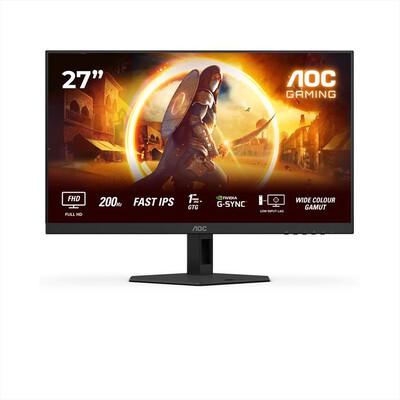 AOC - Monitor LCD FHD 27" 27G4HRE-NERO