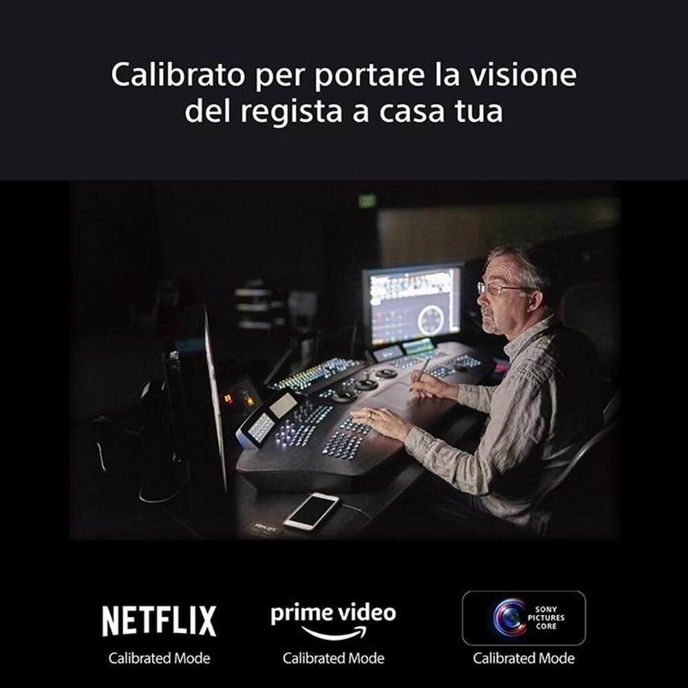 Immagine del prodotto SONY - Smart TV MINI LED FHD 85" K85XR55BP.CEI-Nero