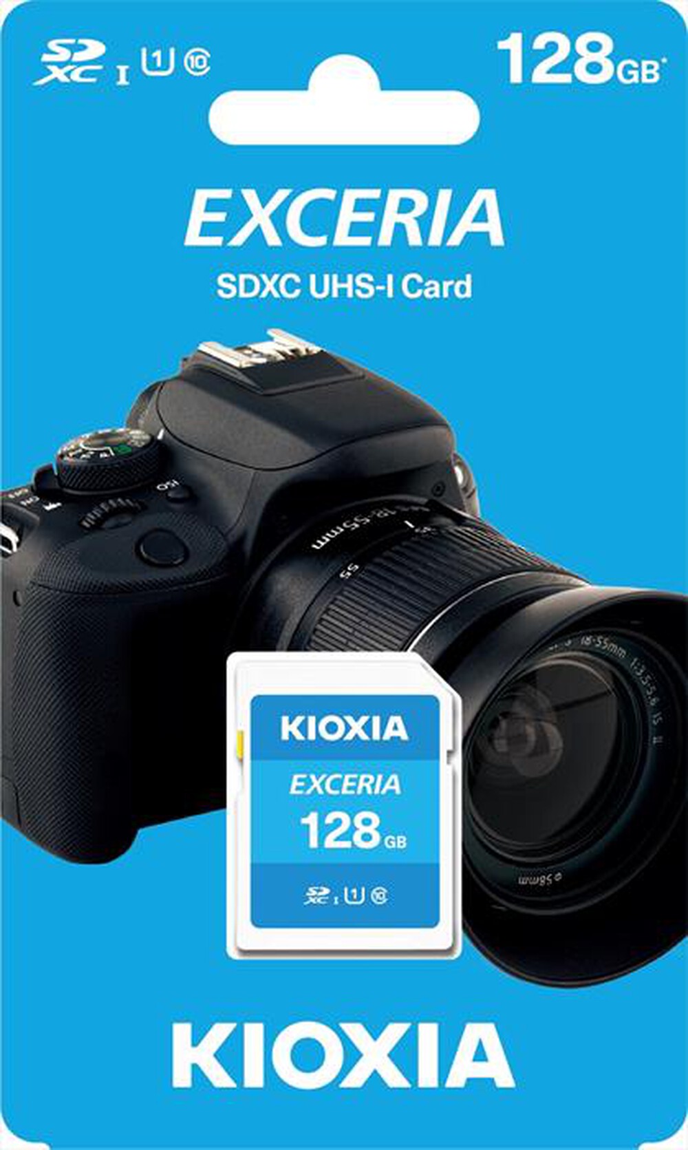 Immagine del prodotto KIOXIA - SD EXCERIA NEX1 UHS-1 128GB-Azzurro