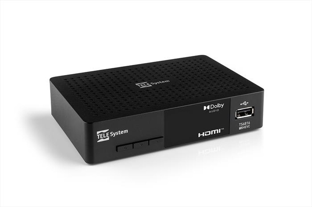 Immagine del prodotto TELESYSTEM - TS6816 DTT HD HDR HLG T2 HEVC 10 BIT-Black