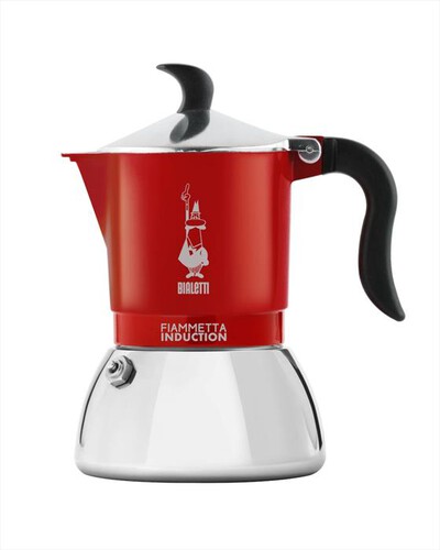 BIALETTI - Caffettiera FIAMMETTA IND. 4TZ-Rosso