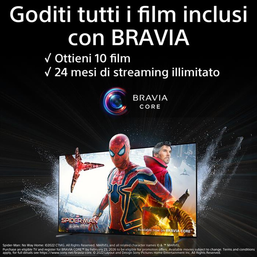 Immagine del prodotto SONY - Smart TV LED UHD 4K 85" XR85X90LPAEP-Nero