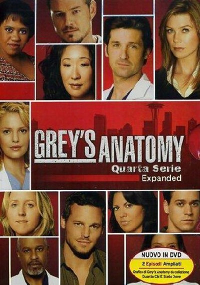 WALT DISNEY - Grey's Anatomy - Stagione 04 (5 Dvd)